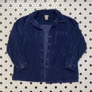 Vintage L.L. Bean Corduroy Button Up